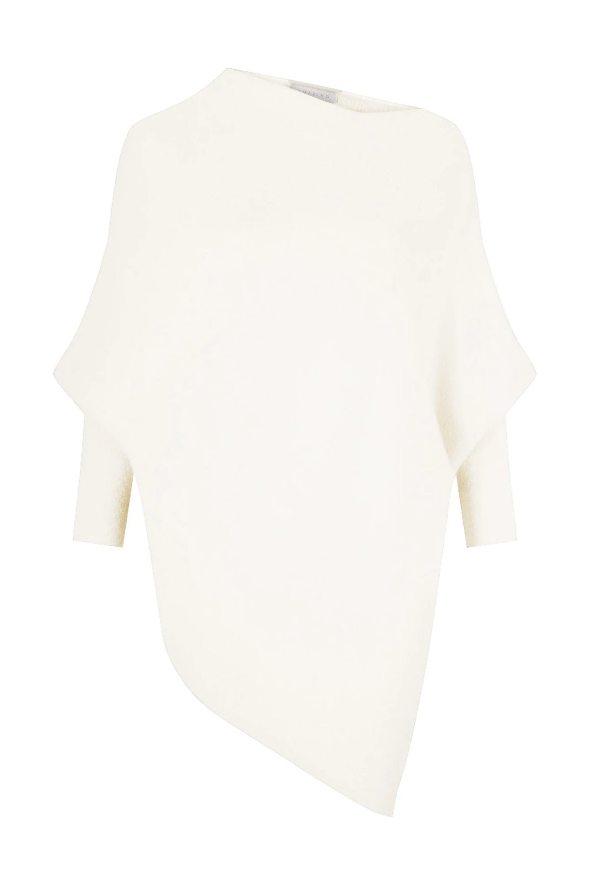 EMILIE ASYMMETRIC DRAPED JUMPER