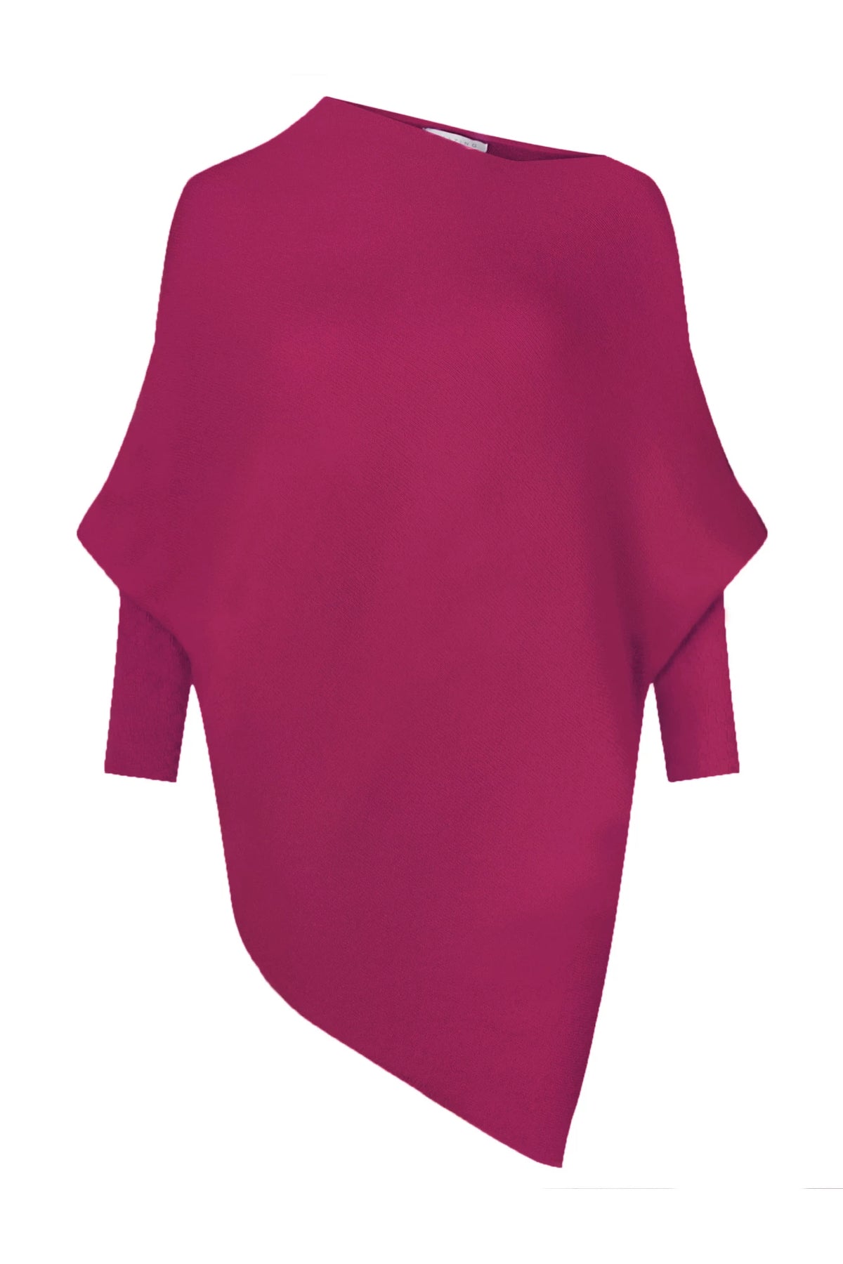 EMILIE ASYMMETRIC DRAPED JUMPER