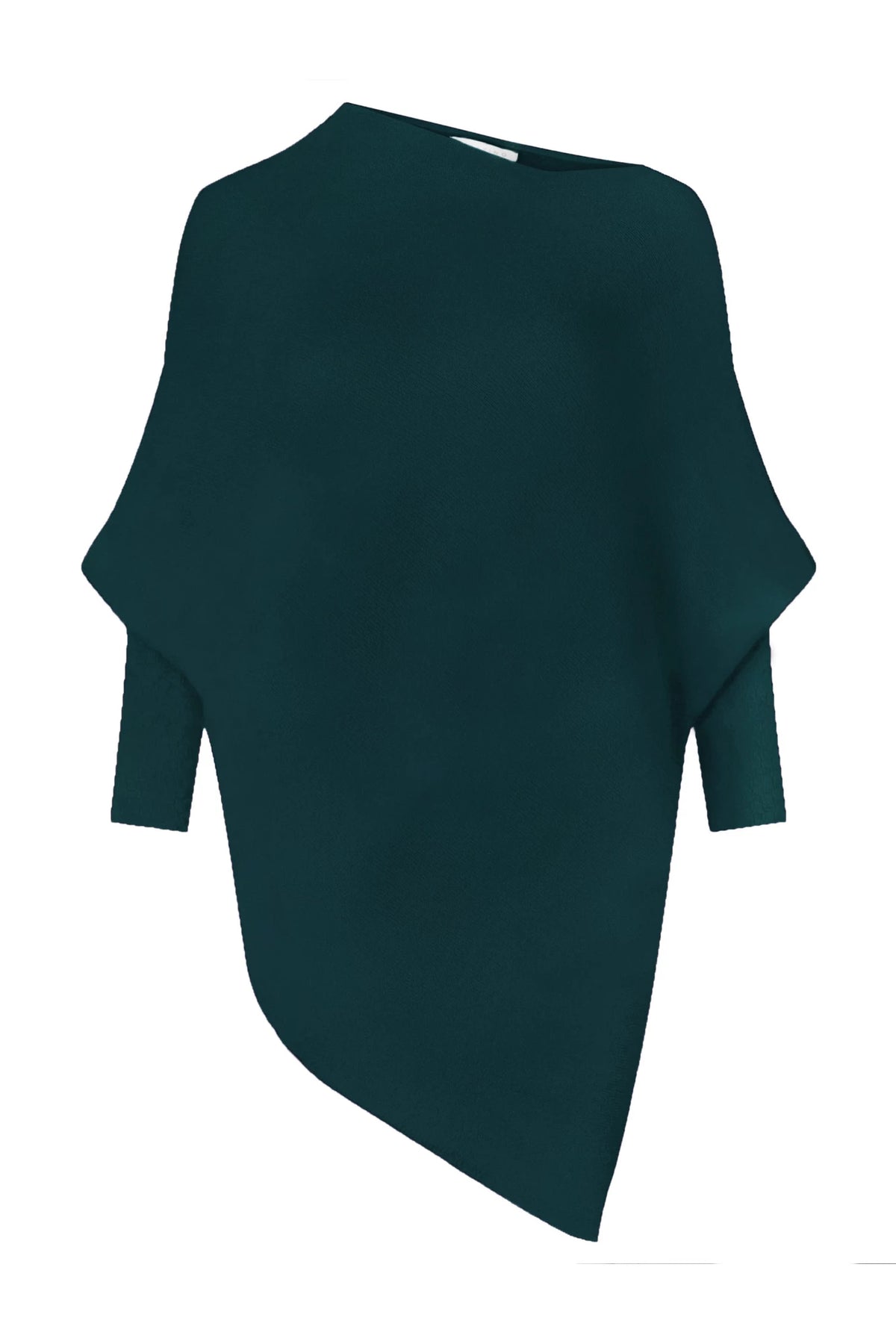 EMILIE ASYMMETRIC DRAPED JUMPER