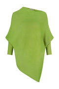 EMILIE ASYMMETRIC DRAPED JUMPER