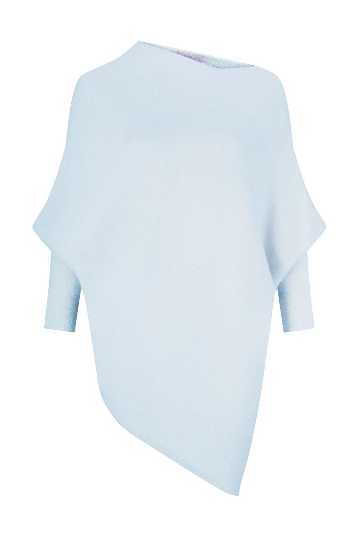 EMILIE ASYMMETRIC DRAPED JUMPER
