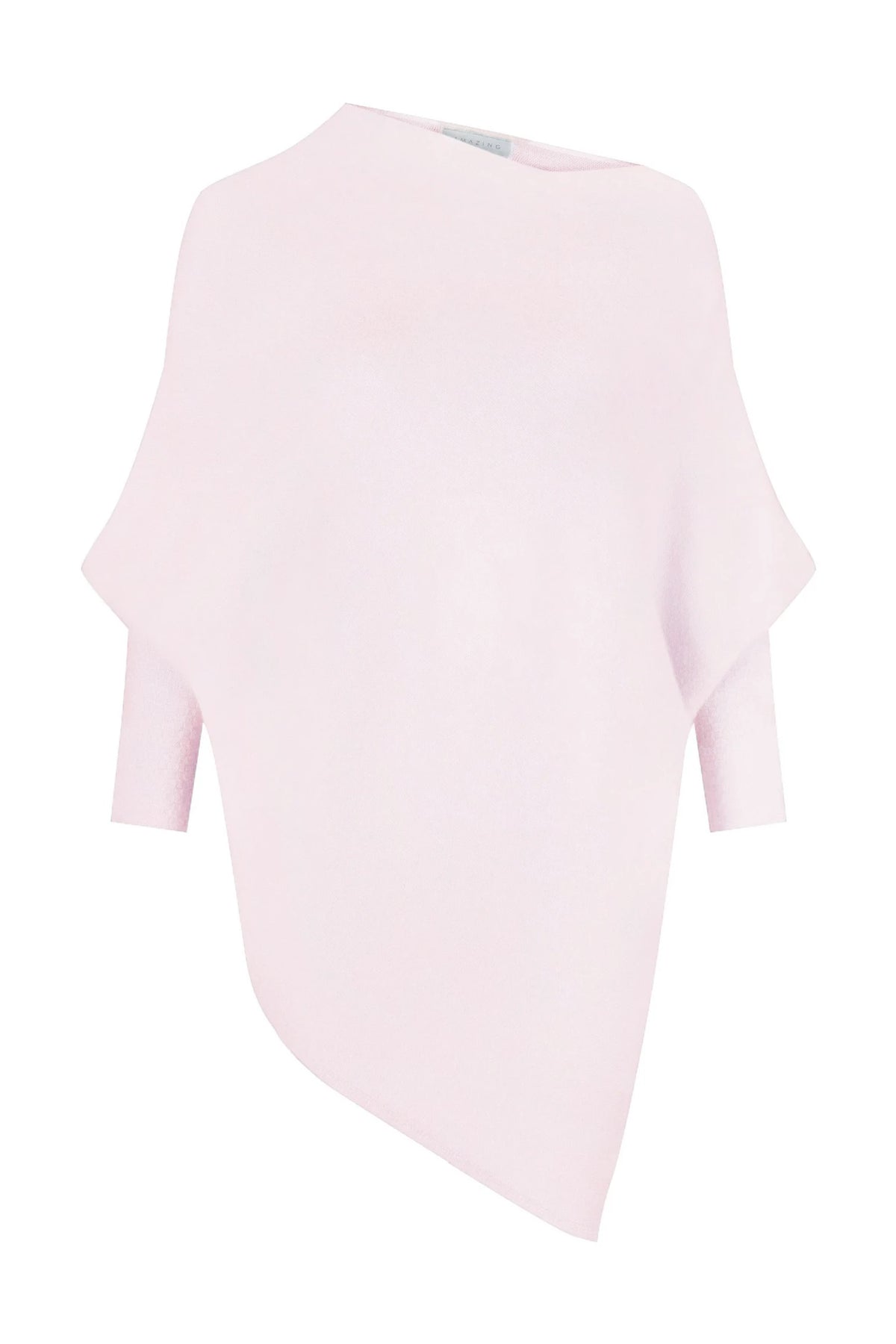 EMILIE ASYMMETRIC DRAPED JUMPER