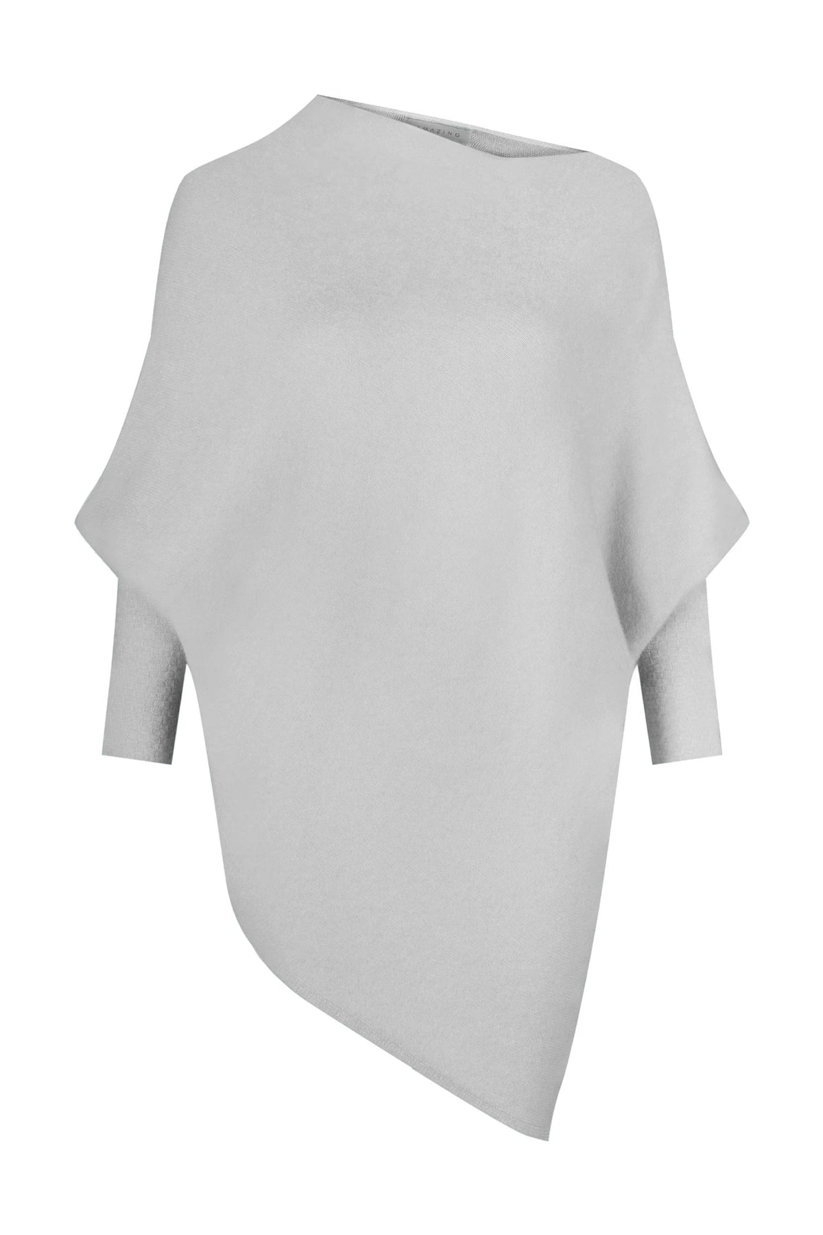 EMILIE ASYMMETRIC DRAPED JUMPER