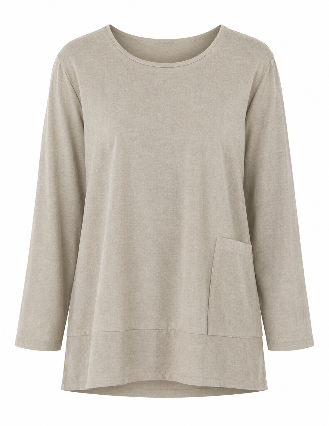 GEORGIE OVERSIZED COTTON JERSEY TOP