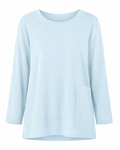 GEORGIE OVERSIZED COTTON JERSEY TOP