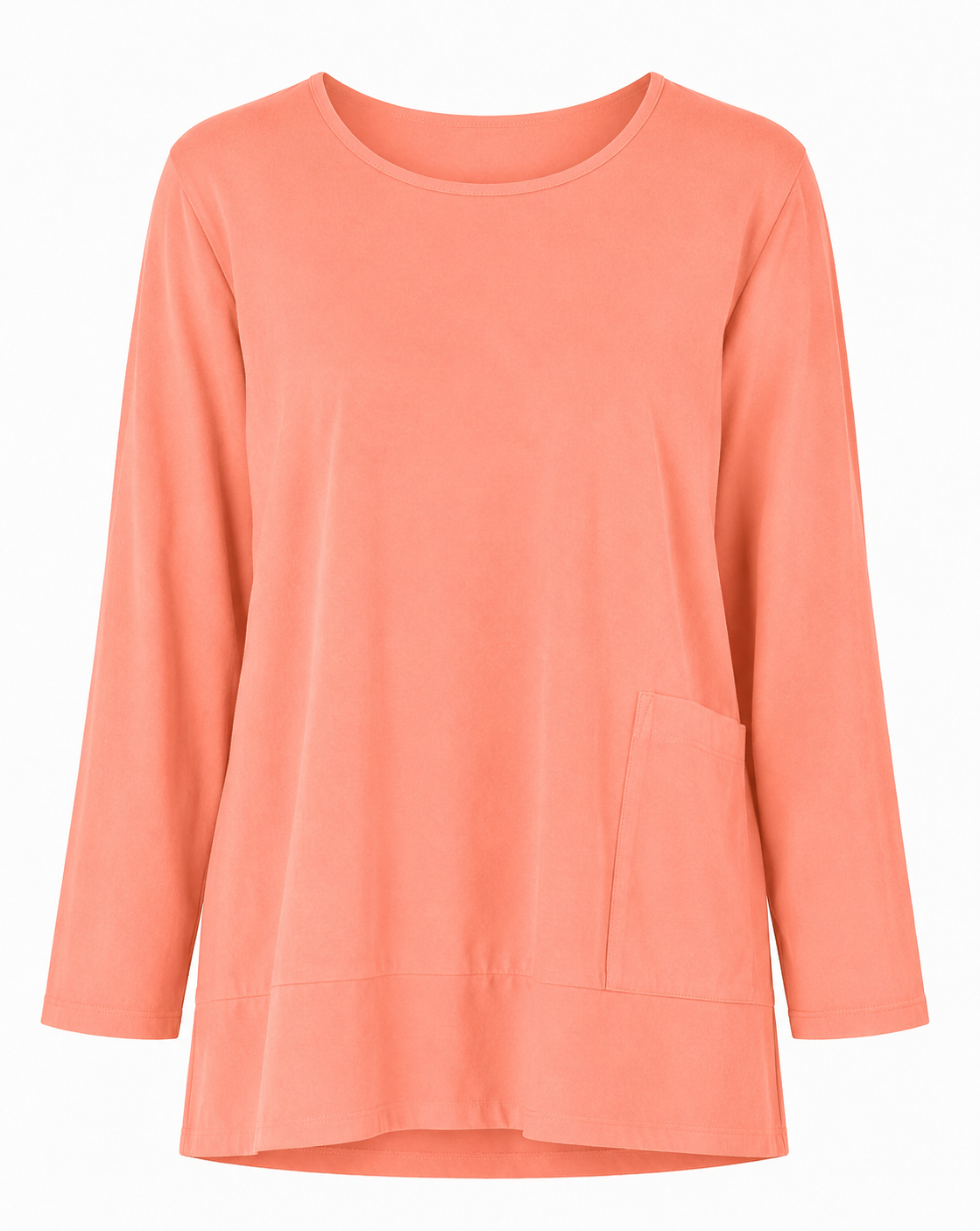 GEORGIE OVERSIZED COTTON JERSEY TOP