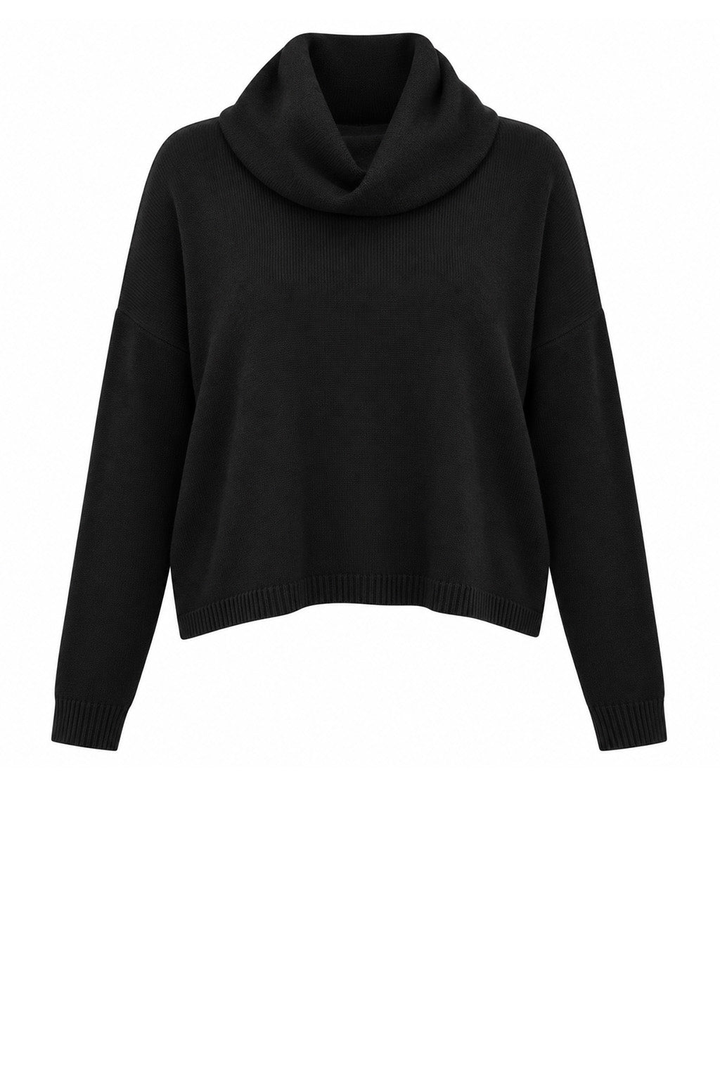 JANNIE SUPERSOFT COWL BOXY KNIT