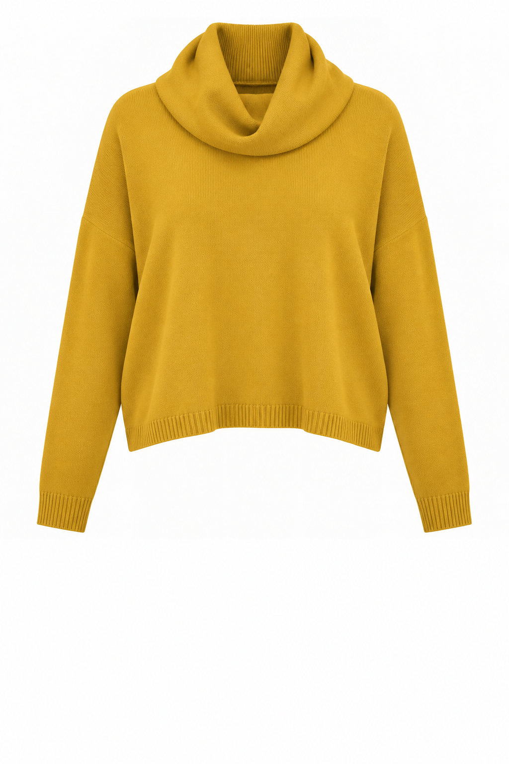 JANNIE SUPERSOFT COWL BOXY KNIT
