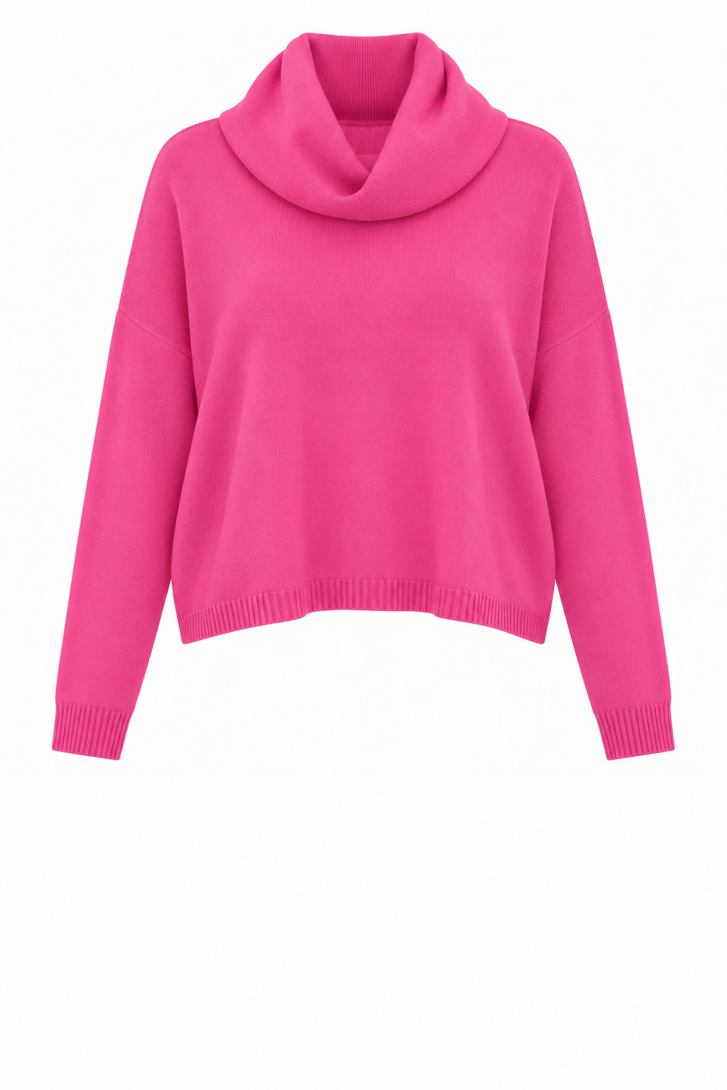 JANNIE SUPERSOFT COWL BOXY KNIT