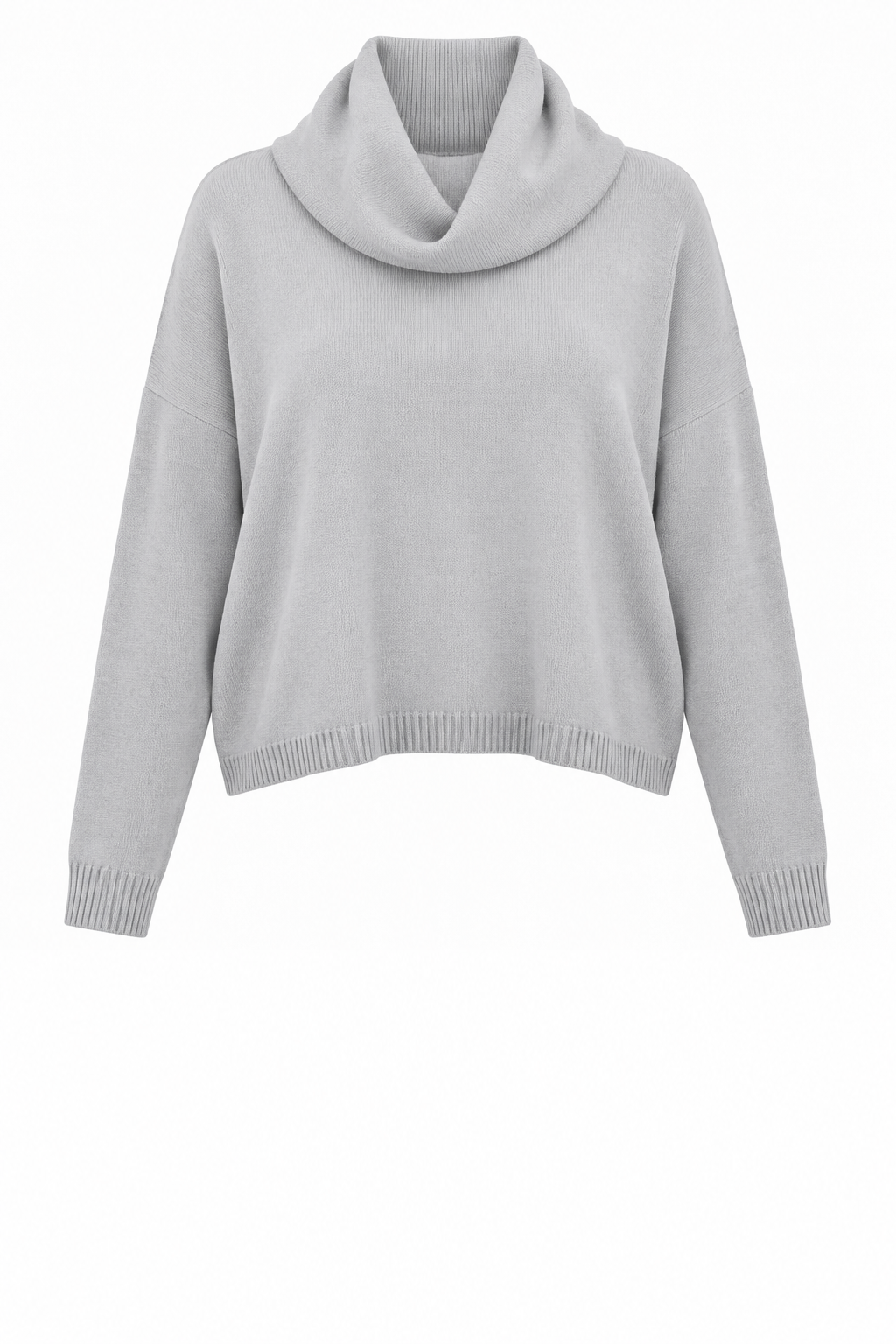 JANNIE SUPERSOFT COWL BOXY KNIT