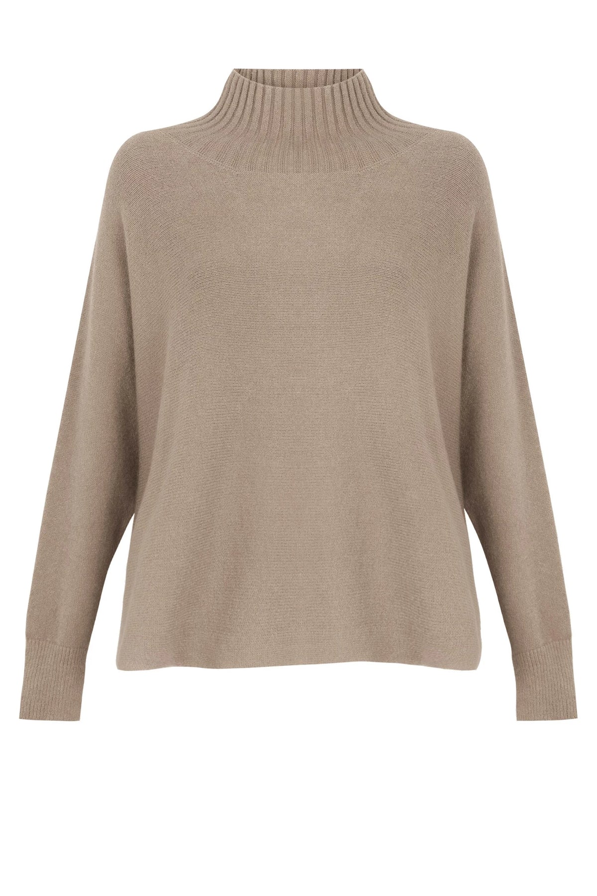 JOLIE BOXY HIGH NECK KNIT