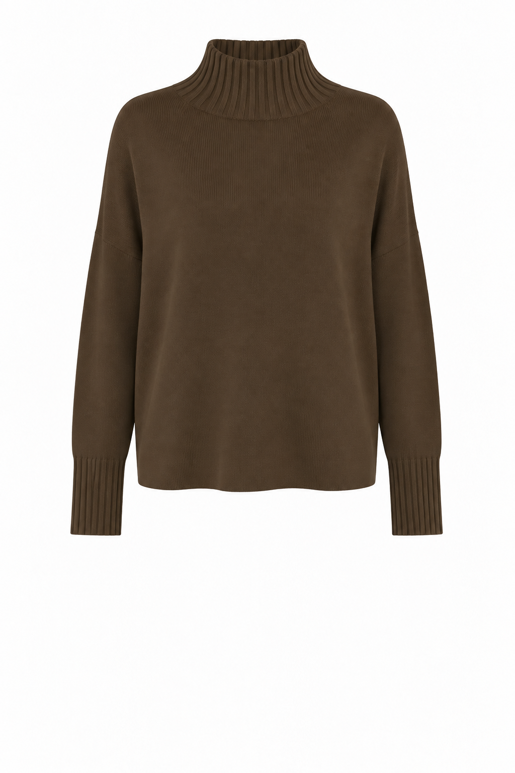 JOLIE BOXY HIGH NECK KNIT