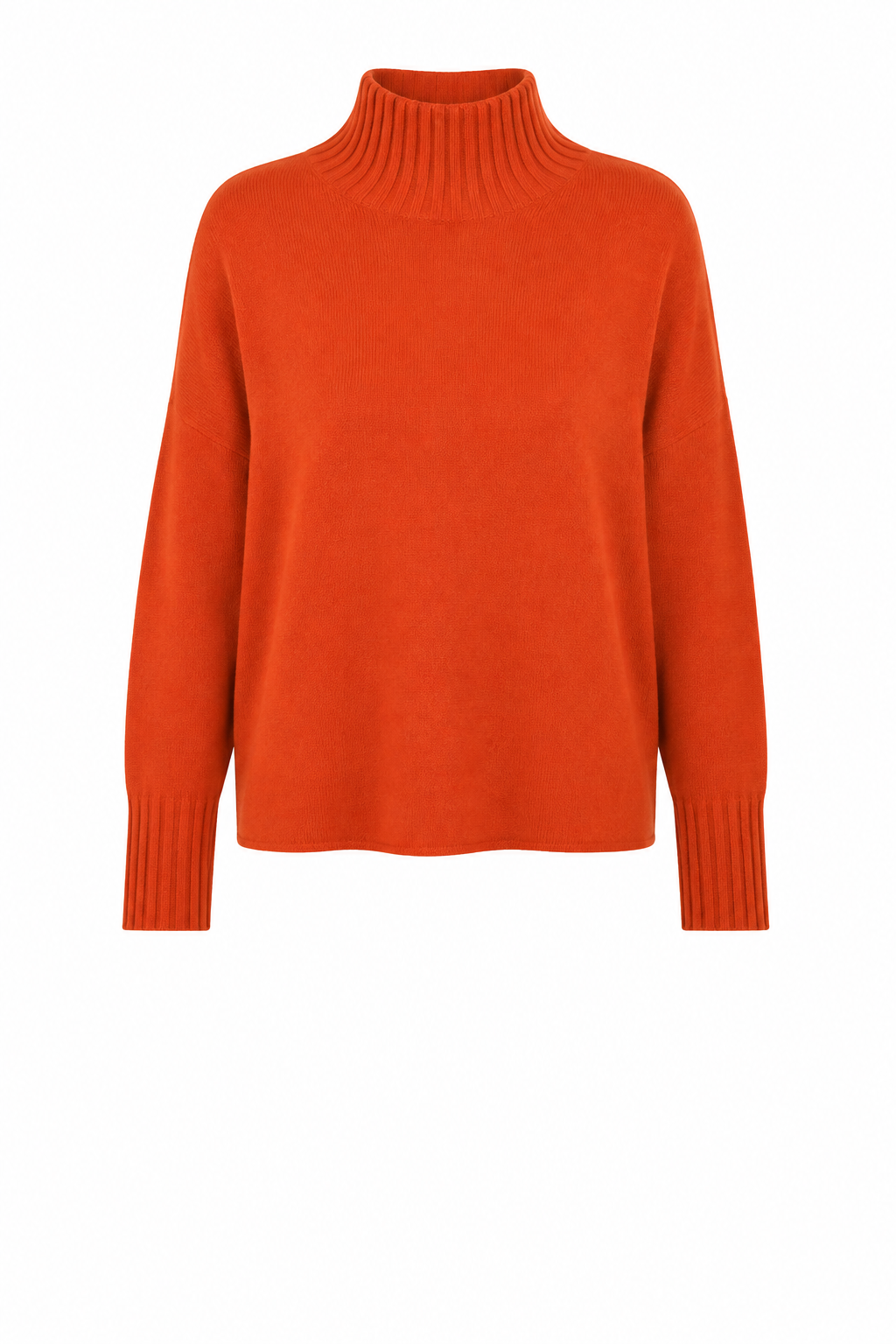JOLIE BOXY HIGH NECK KNIT