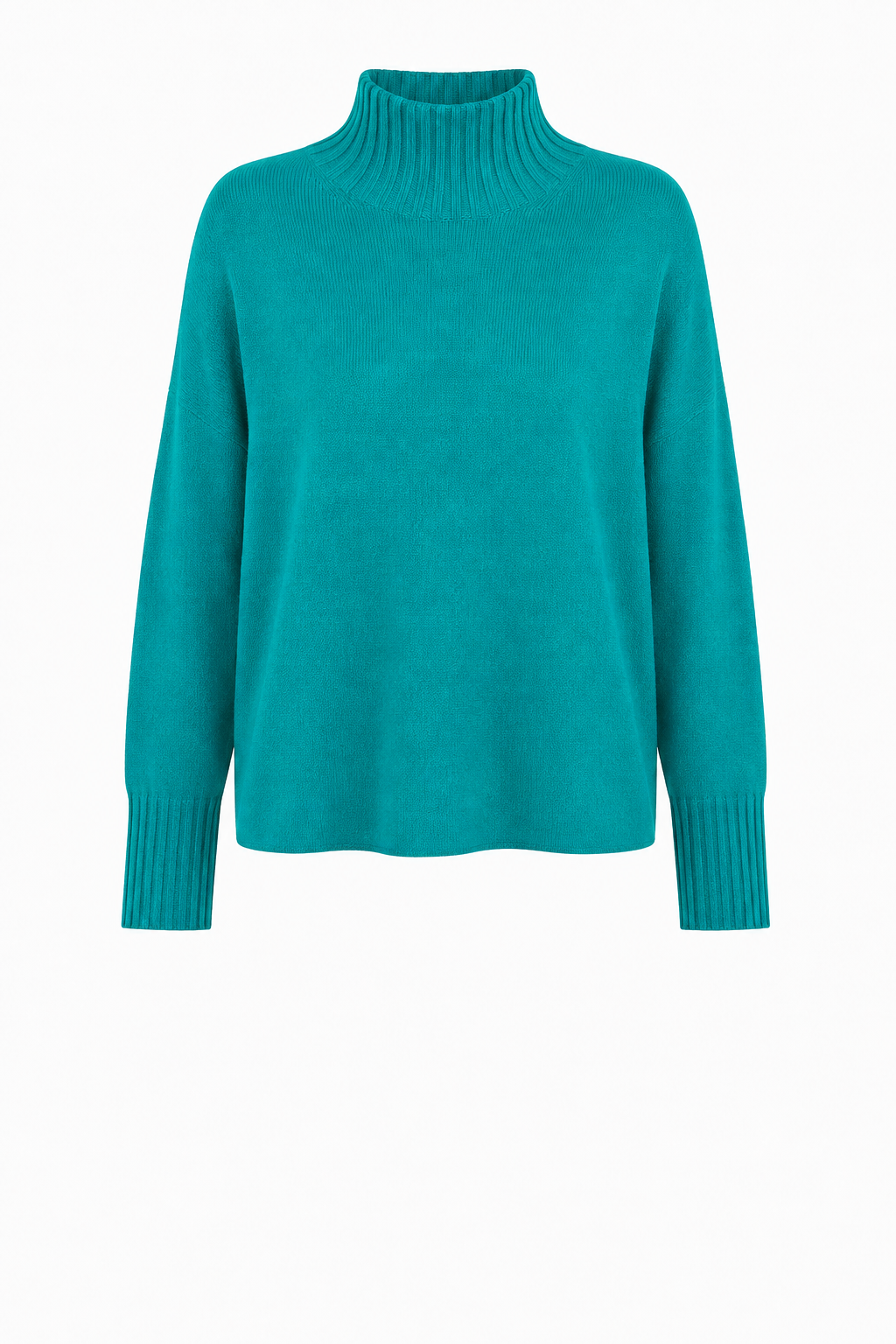 JOLIE BOXY HIGH NECK KNIT