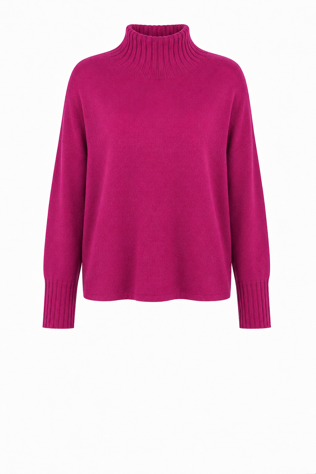 JOLIE BOXY HIGH NECK KNIT