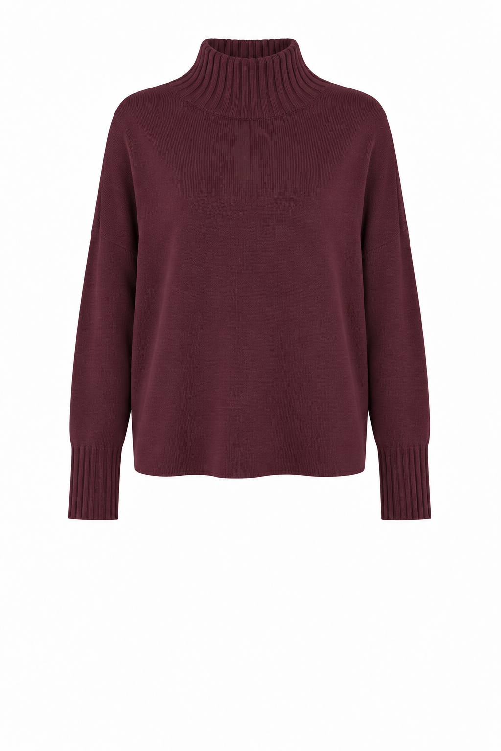 JOLIE BOXY HIGH NECK KNIT