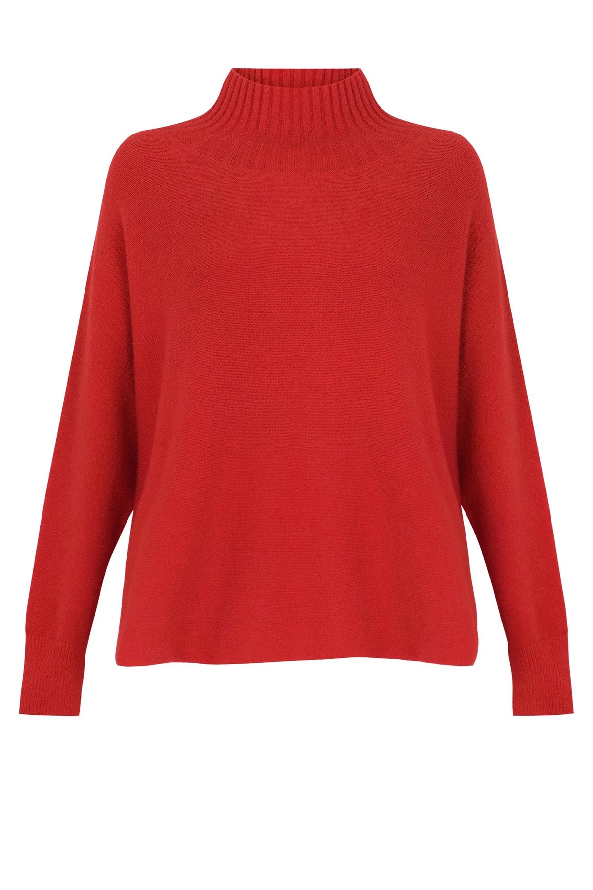 JOLIE BOXY HIGH NECK KNIT