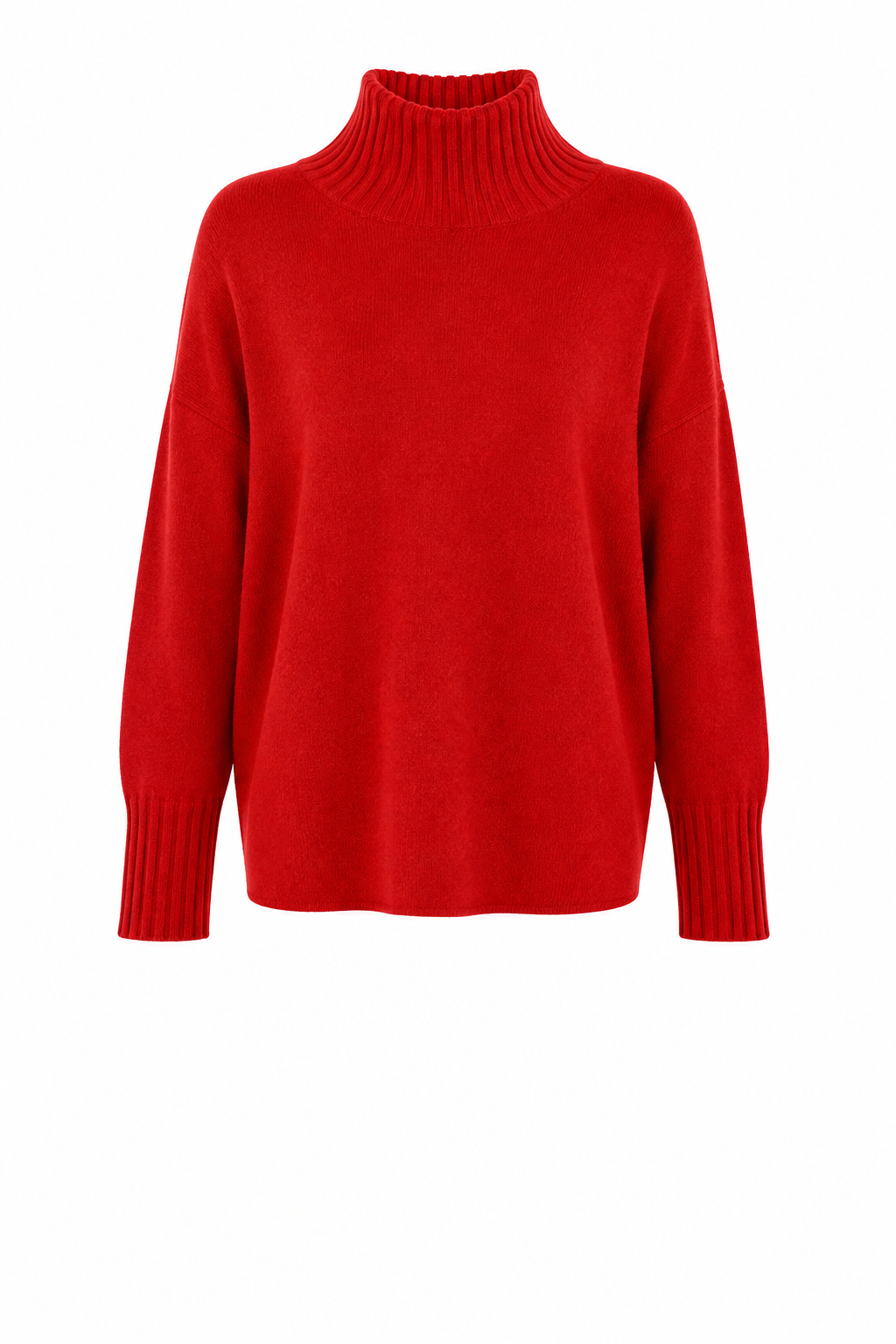 JOLIE BOXY HIGH NECK KNIT