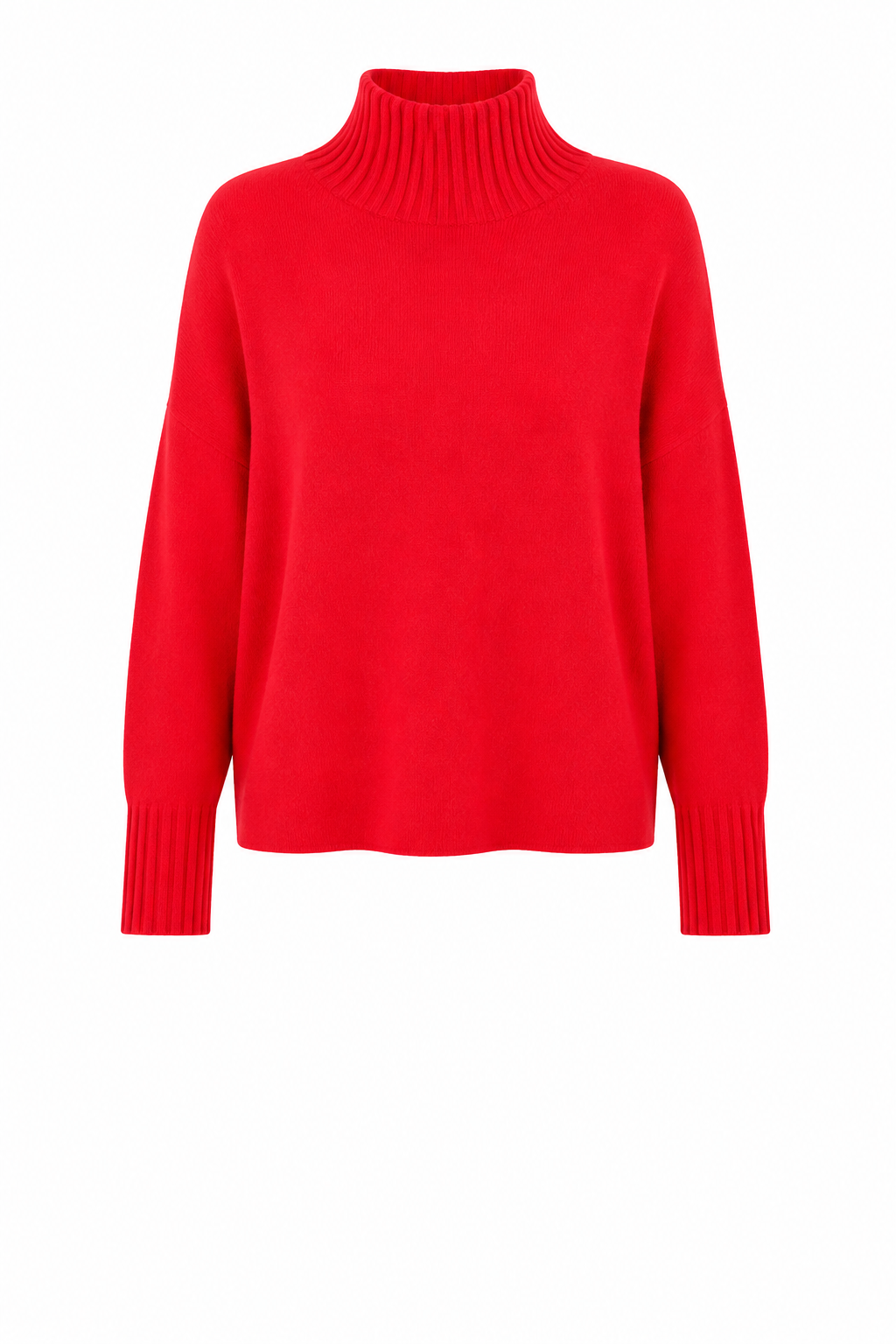 JOLIE BOXY HIGH NECK KNIT