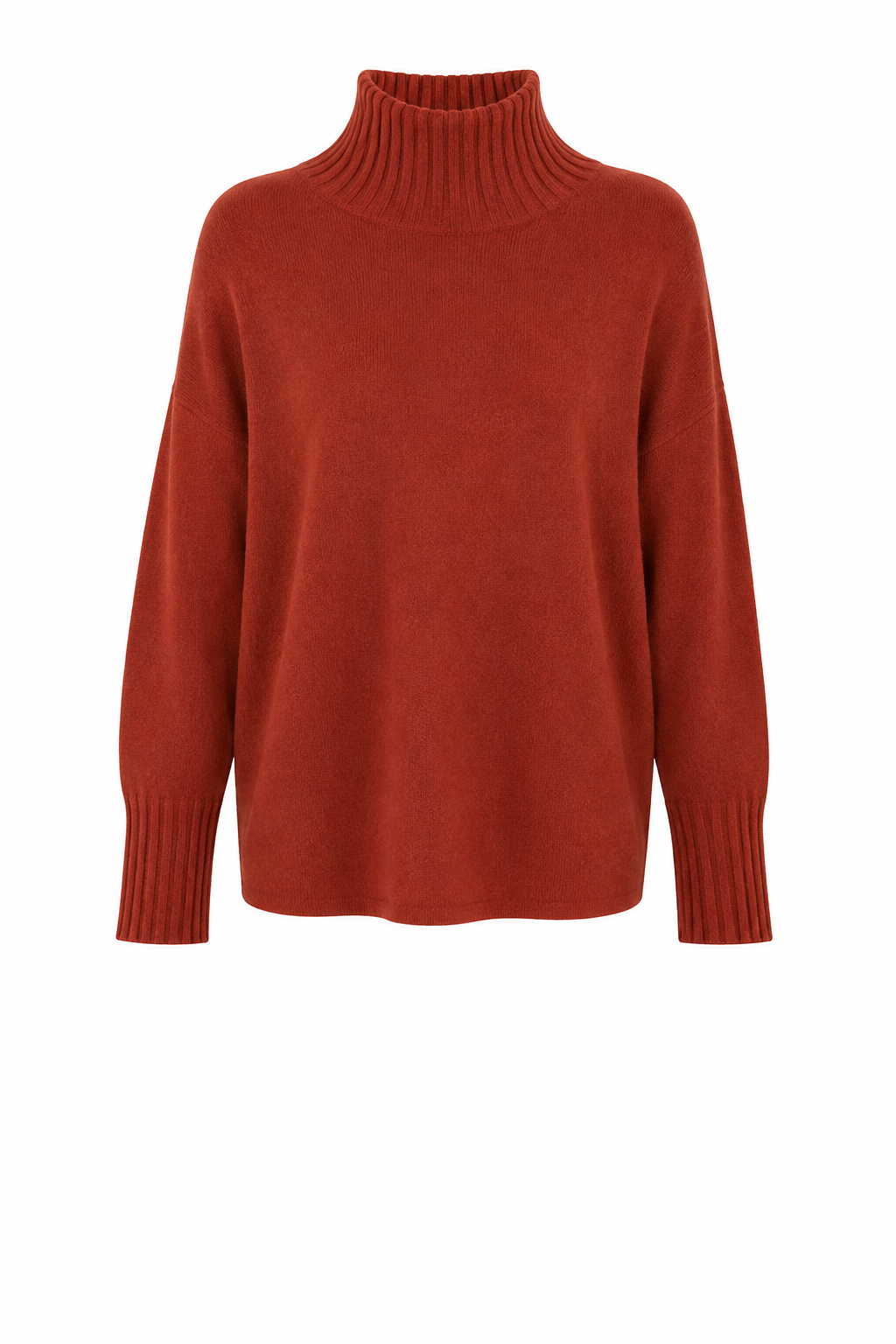 JOLIE BOXY HIGH NECK KNIT