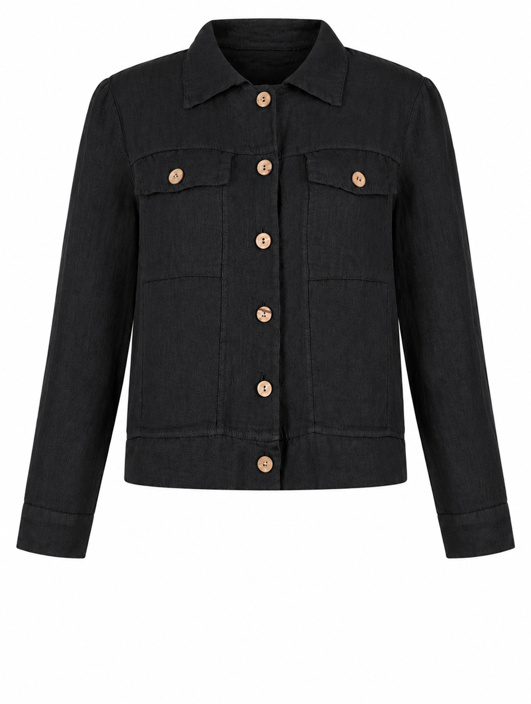 KARA LIGHTWEIGHT LINEN WESTERN JACKET