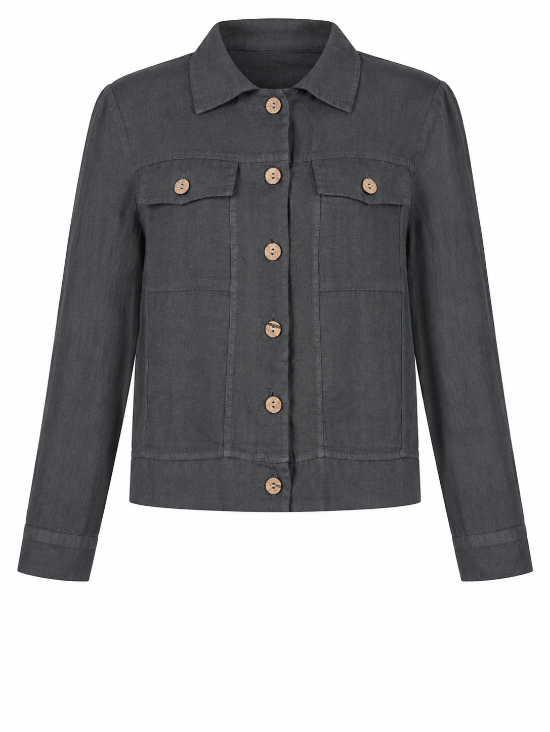 KARA LIGHTWEIGHT LINEN WESTERN JACKET