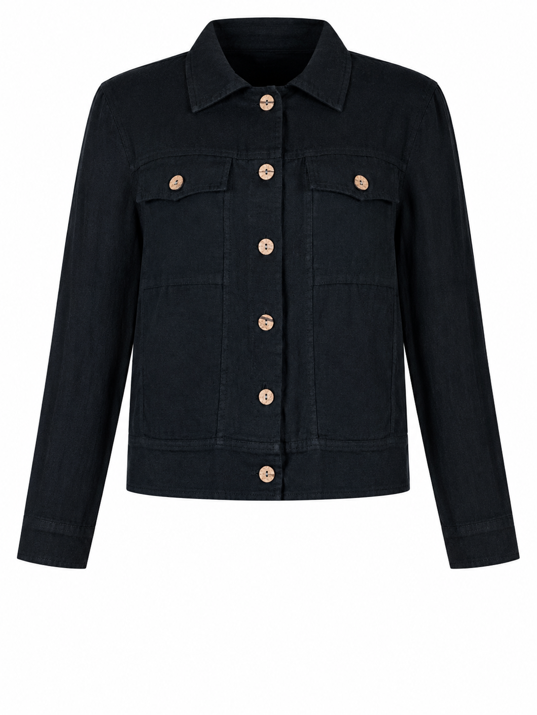 KARA LIGHTWEIGHT LINEN WESTERN JACKET