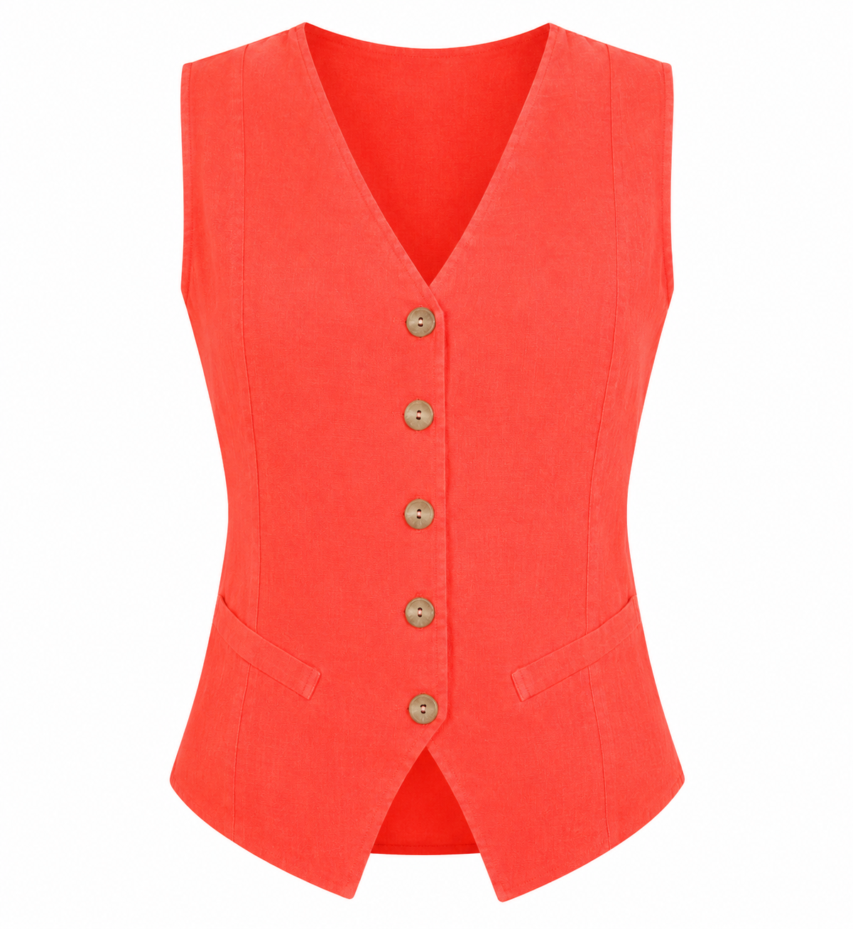 KITTY LINEN WAISTCOAT