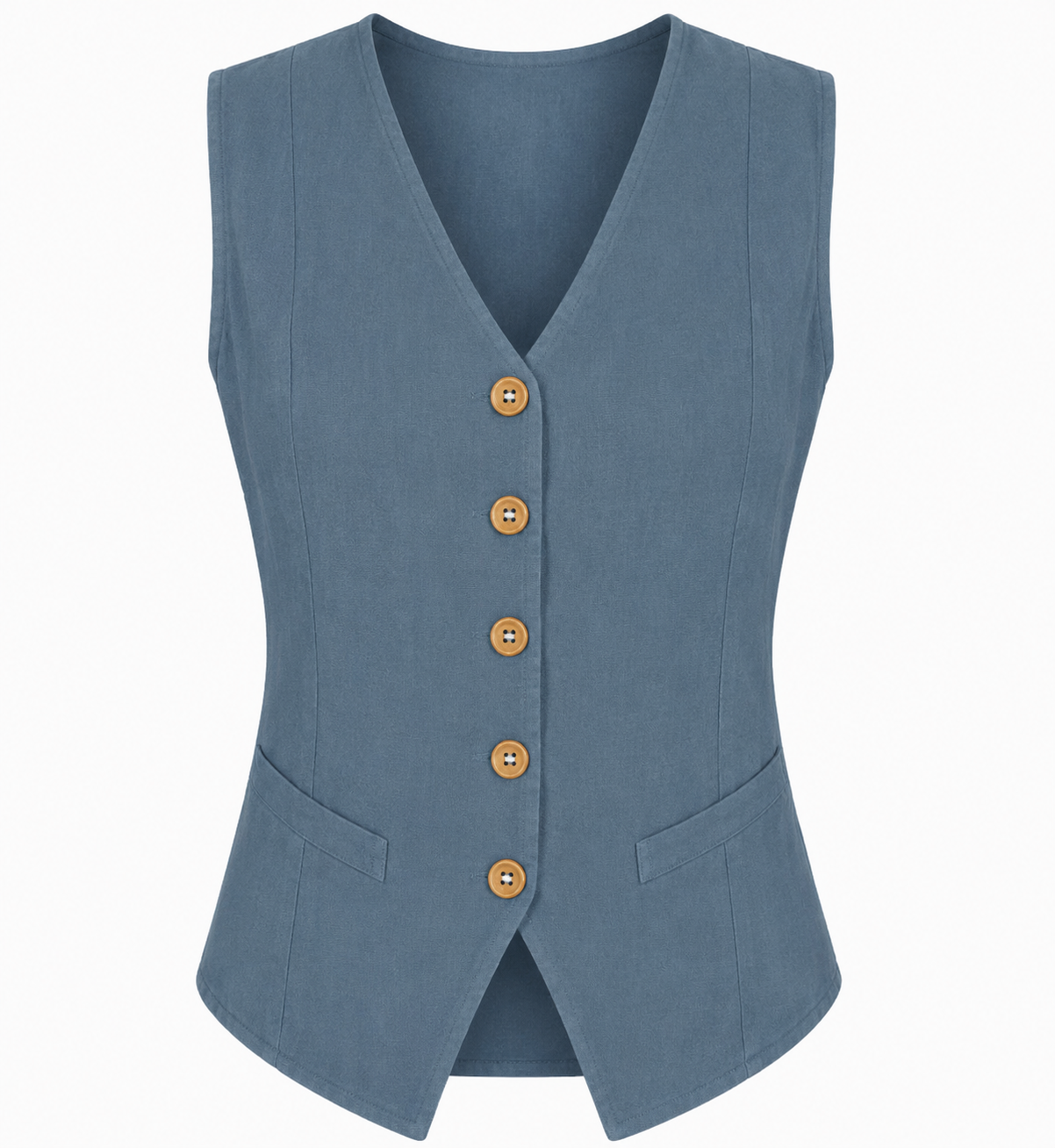 KITTY LINEN WAISTCOAT