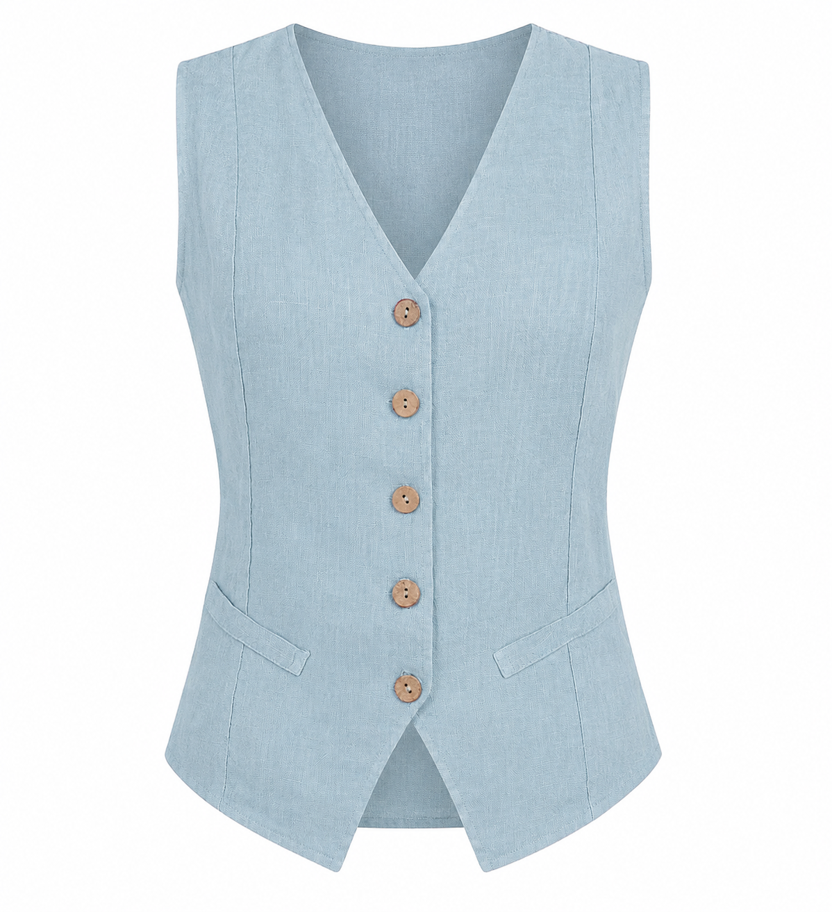 KITTY LINEN WAISTCOAT