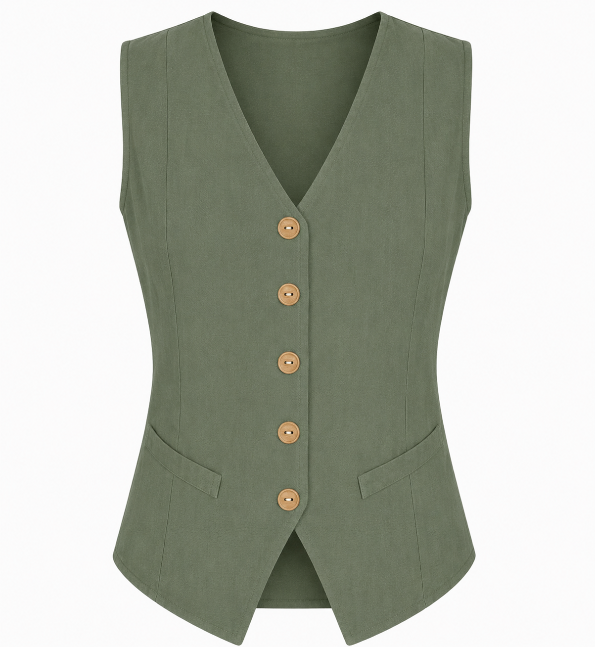 KITTY LINEN WAISTCOAT