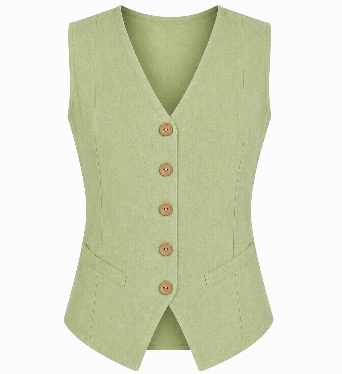 KITTY LINEN WAISTCOAT
