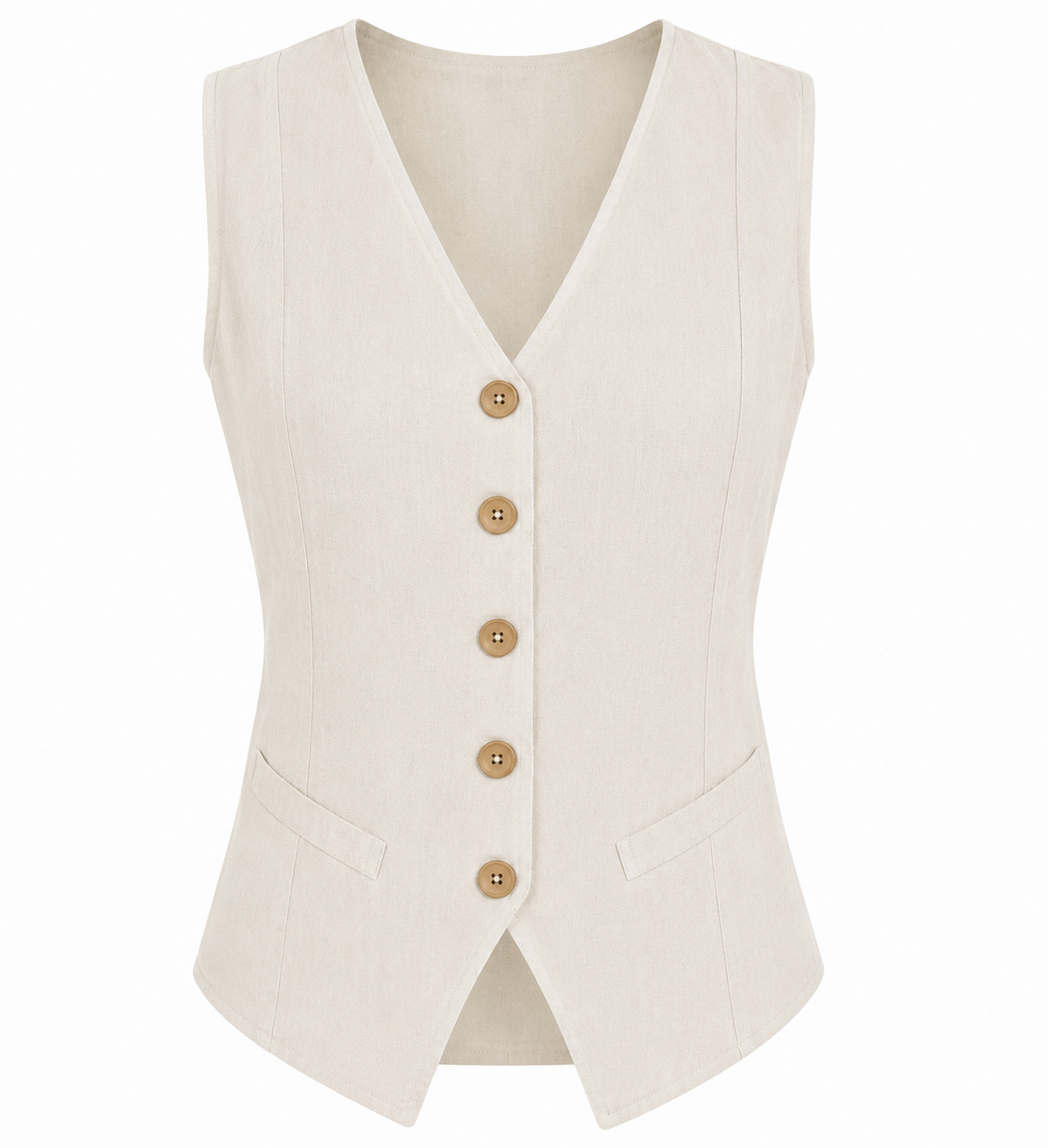 KITTY LINEN WAISTCOAT