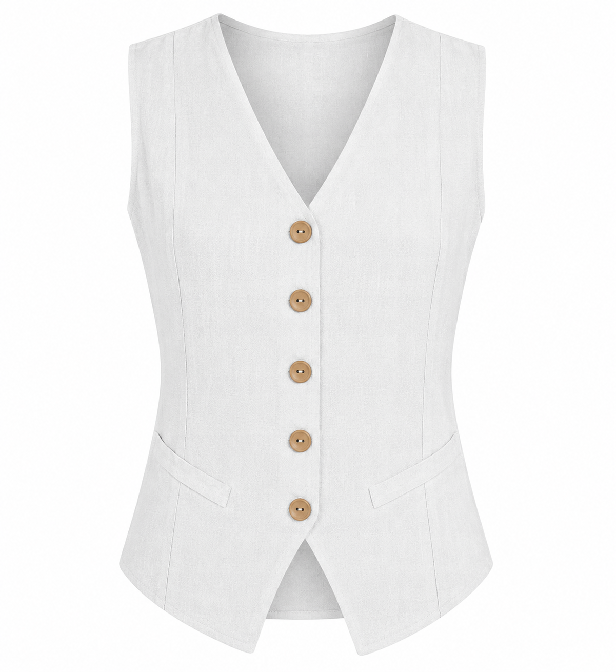 KITTY LINEN WAISTCOAT
