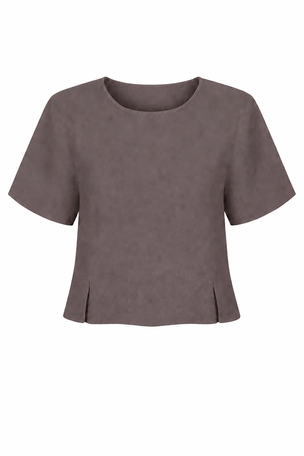 LUCIE SHORT SLEEVED LINEN TOP