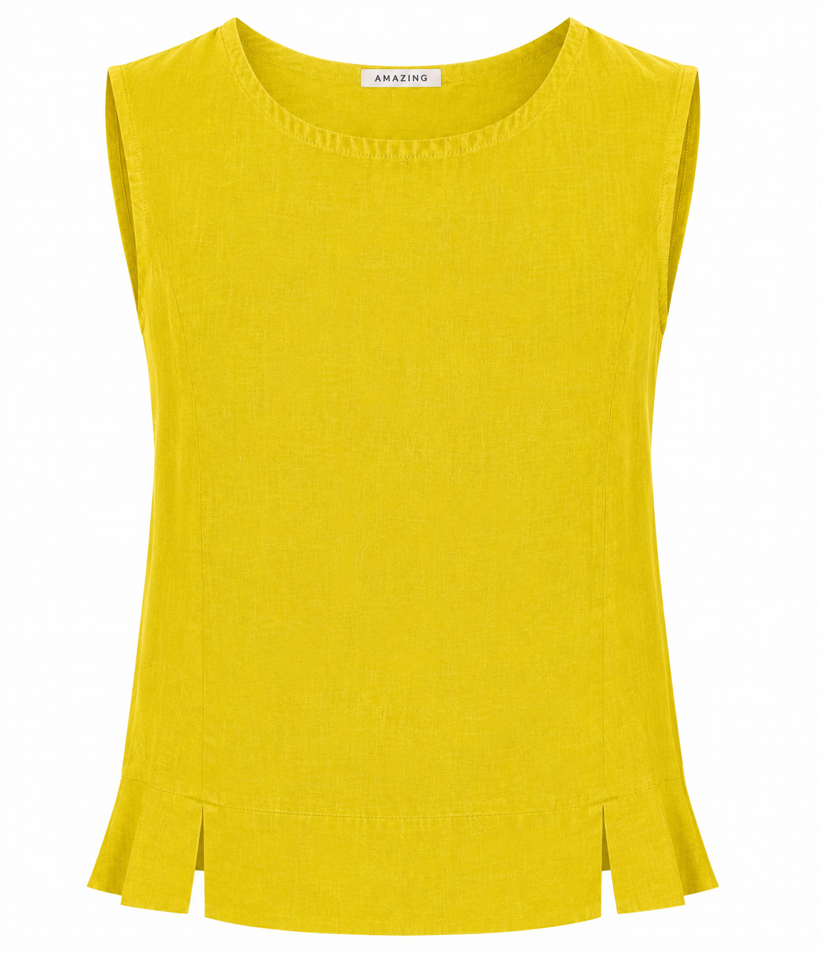 LUCIE LINEN SLEEVELESS TOP