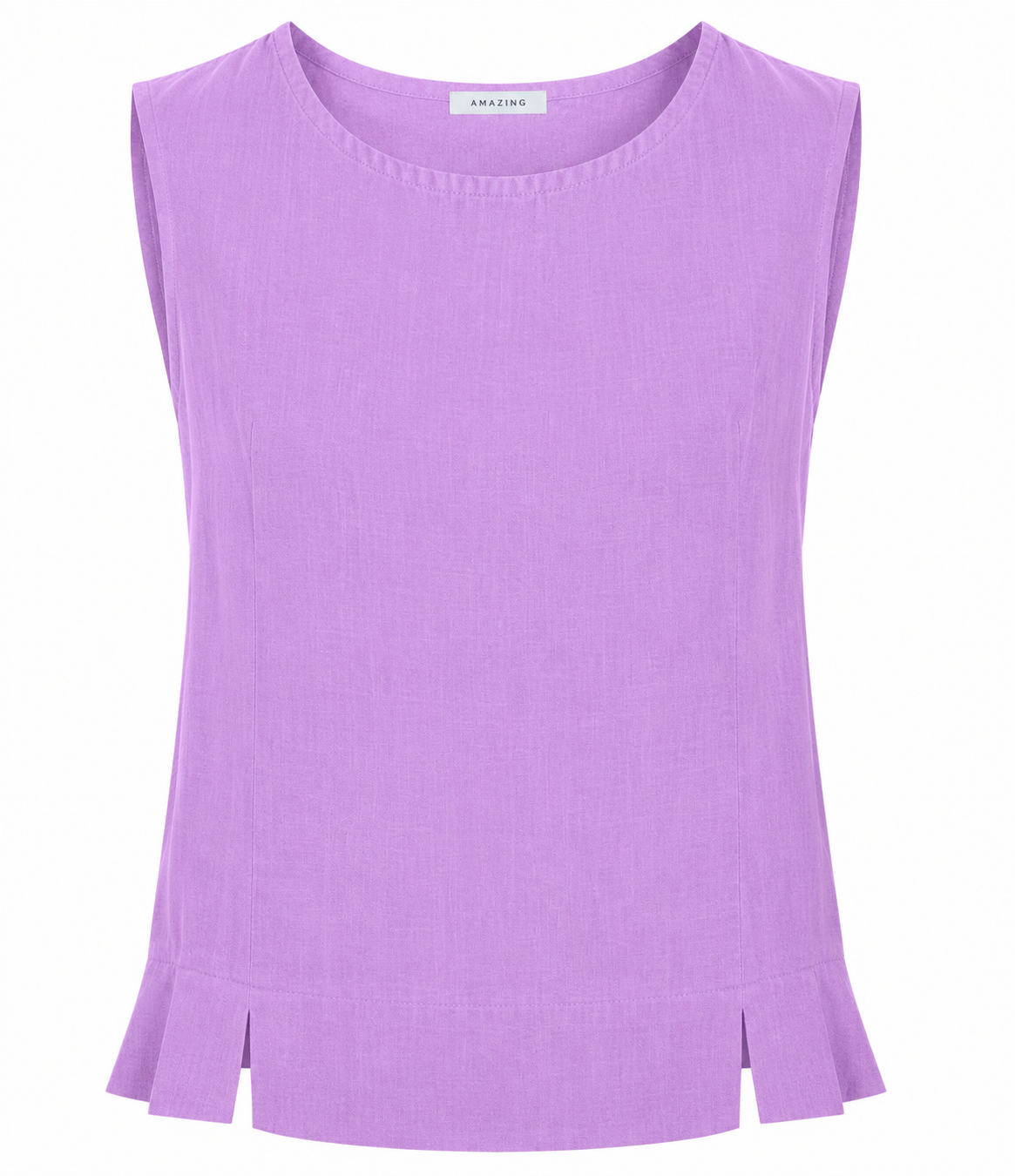 LUCIE LINEN SLEEVELESS TOP