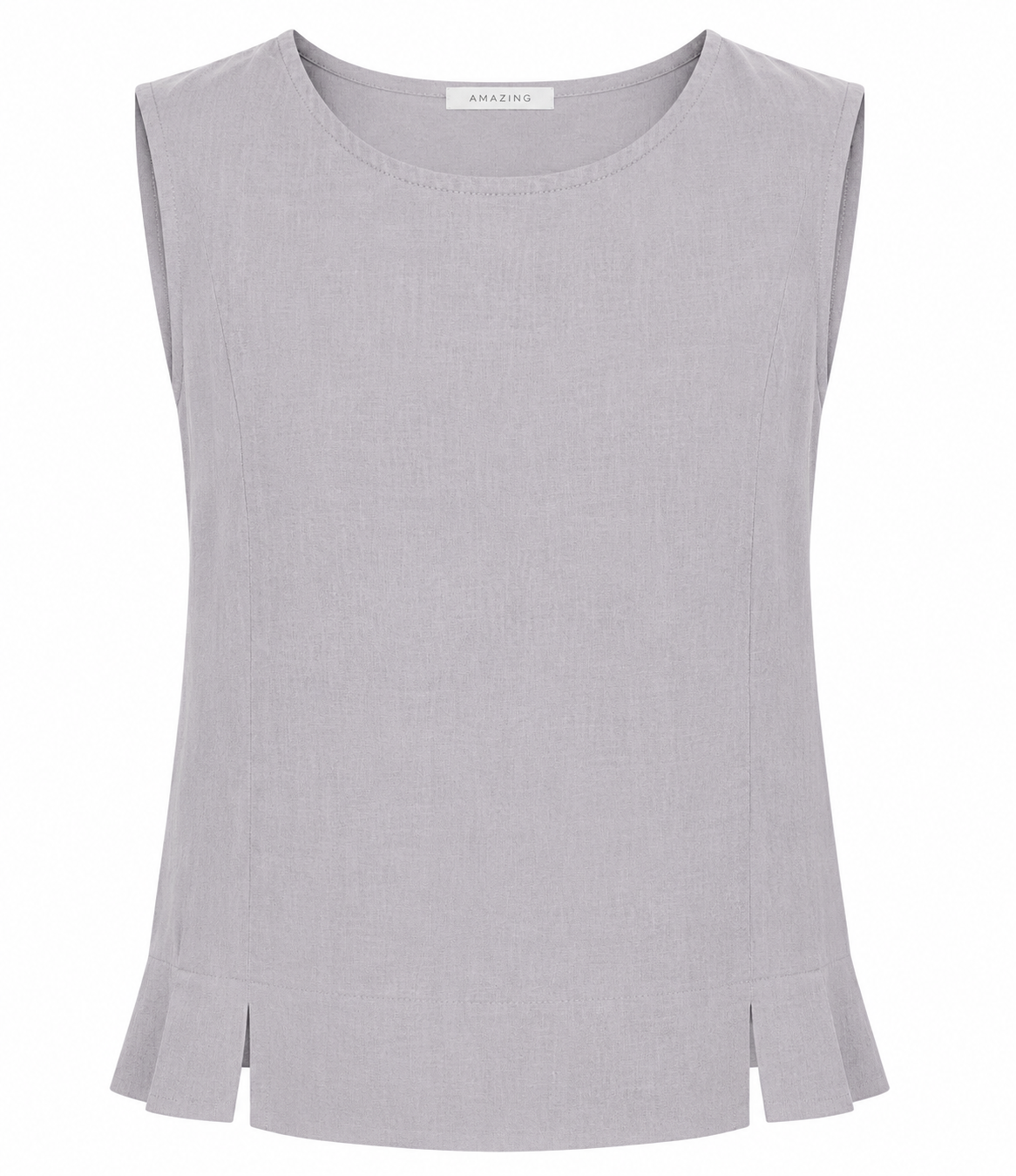 LUCIE LINEN SLEEVELESS TOP