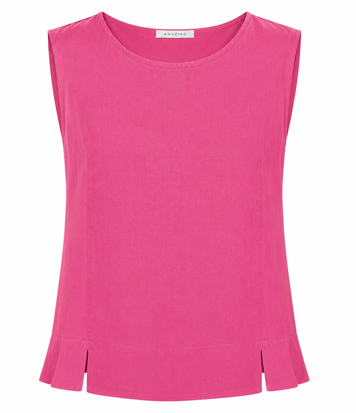 LUCIE LINEN SLEEVELESS TOP