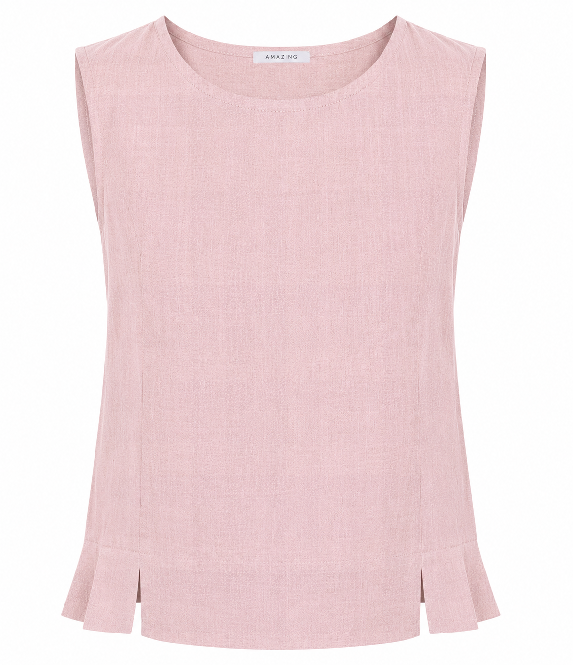 LUCIE LINEN SLEEVELESS TOP