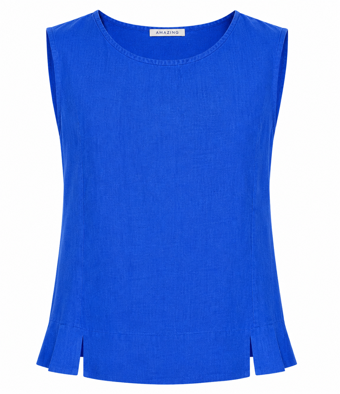 LUCIE LINEN SLEEVELESS TOP