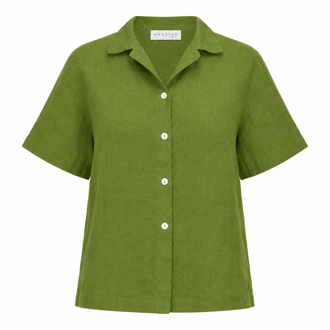 MARILYN BOXY LINEN SHIRT
