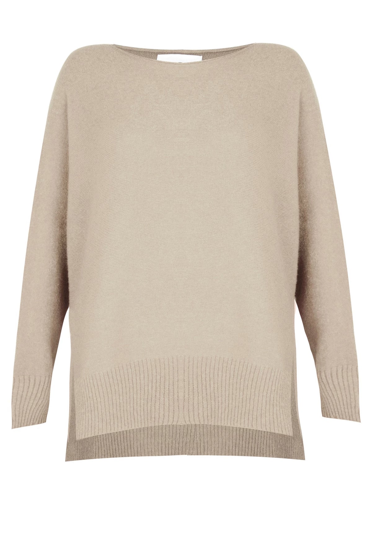 MARLEY ROUND NECK OVERSIZED KNIT JUMPER