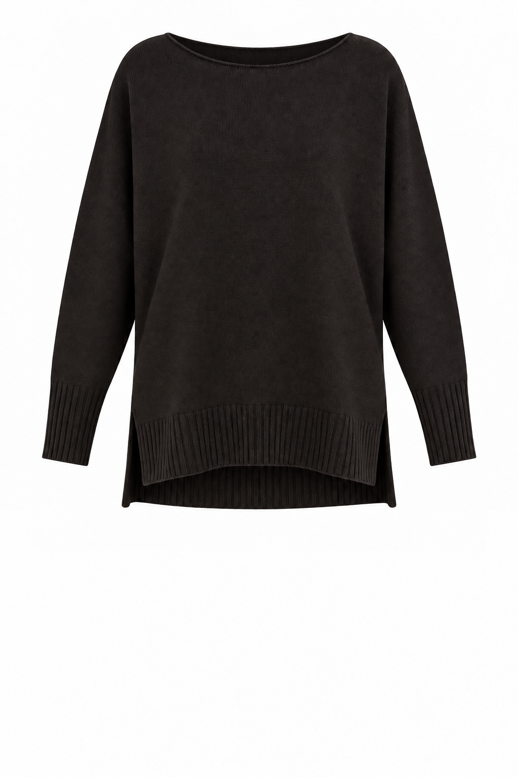 MARLEY ROUND NECK OVERSIZED KNIT JUMPER