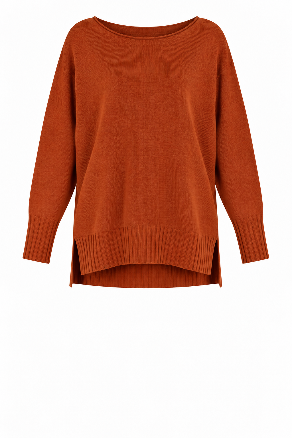 MARLEY ROUND NECK OVERSIZED KNIT JUMPER
