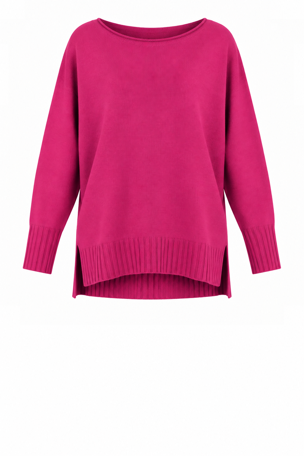 MARLEY ROUND NECK OVERSIZED KNIT JUMPER