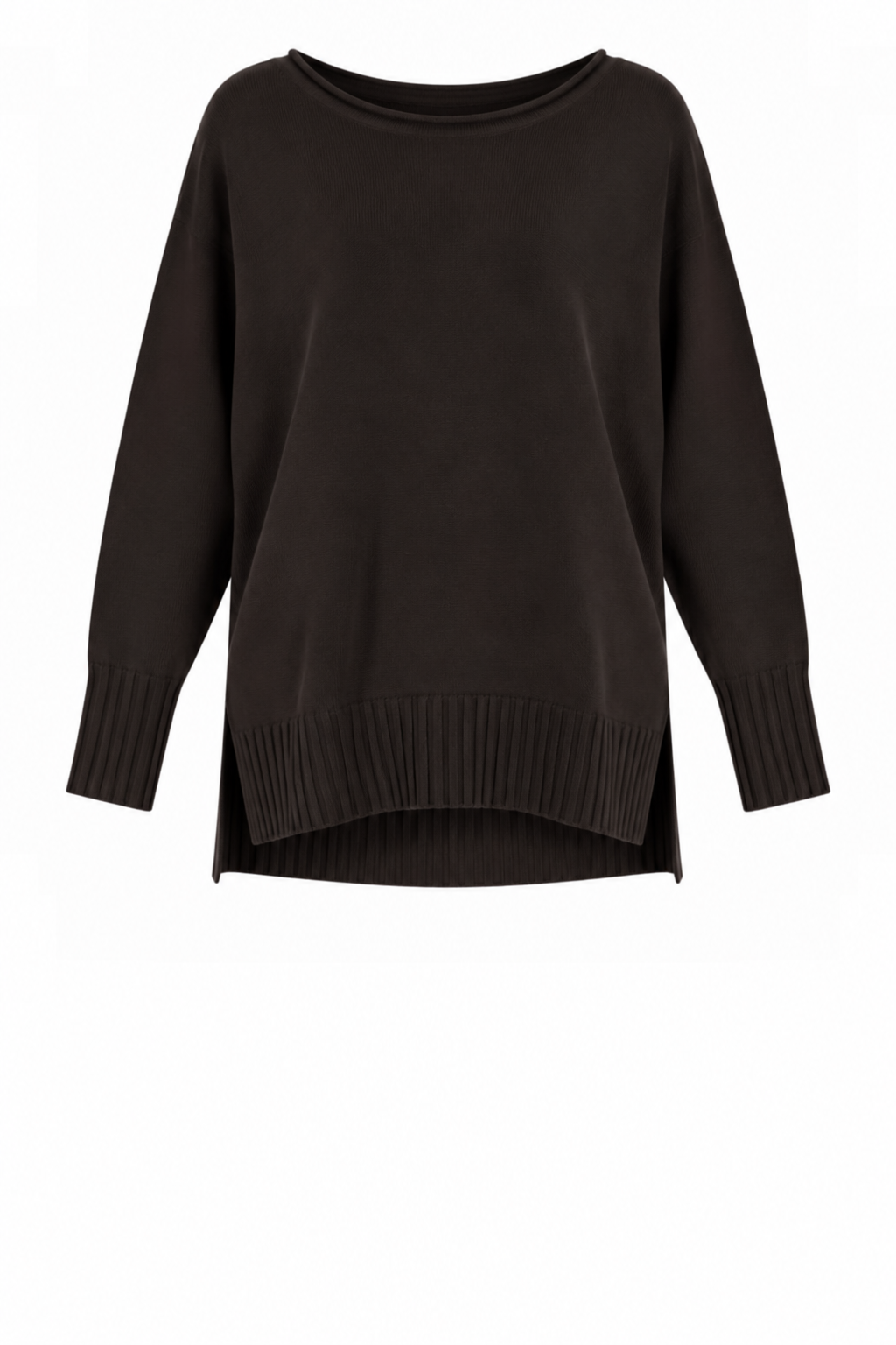 MARLEY ROUND NECK OVERSIZED KNIT JUMPER