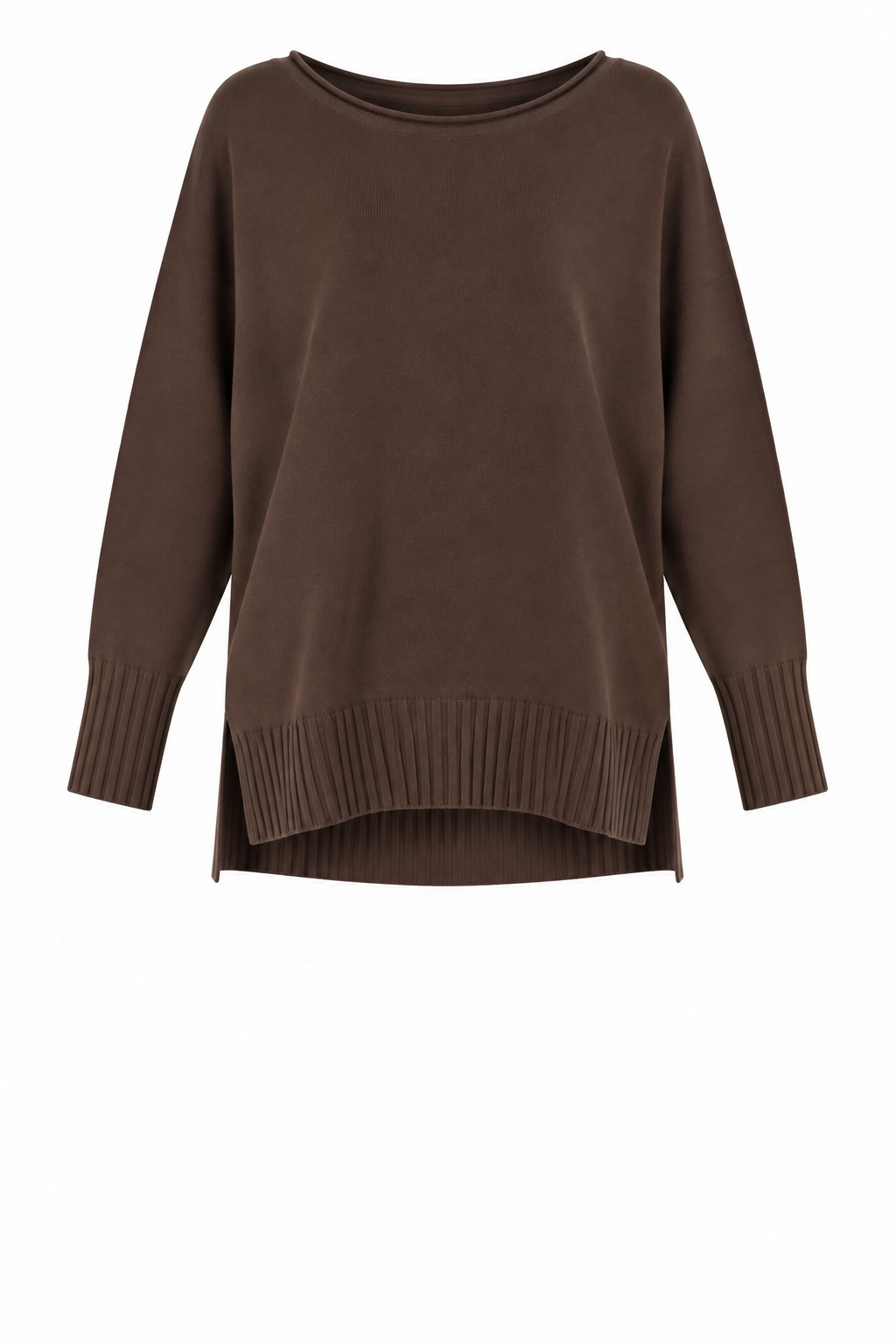 MARLEY ROUND NECK OVERSIZED KNIT JUMPER
