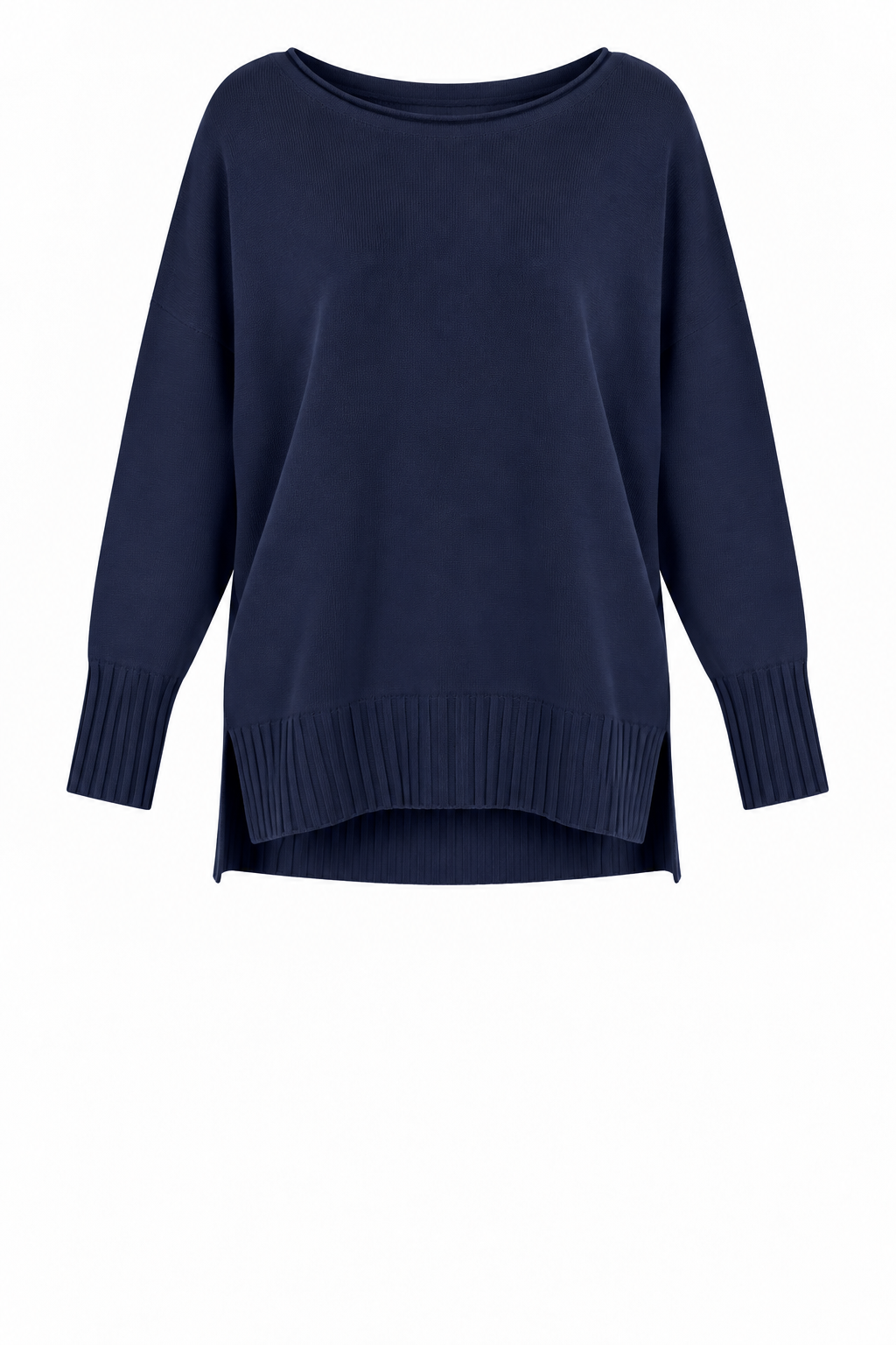 MARLEY ROUND NECK OVERSIZED KNIT JUMPER