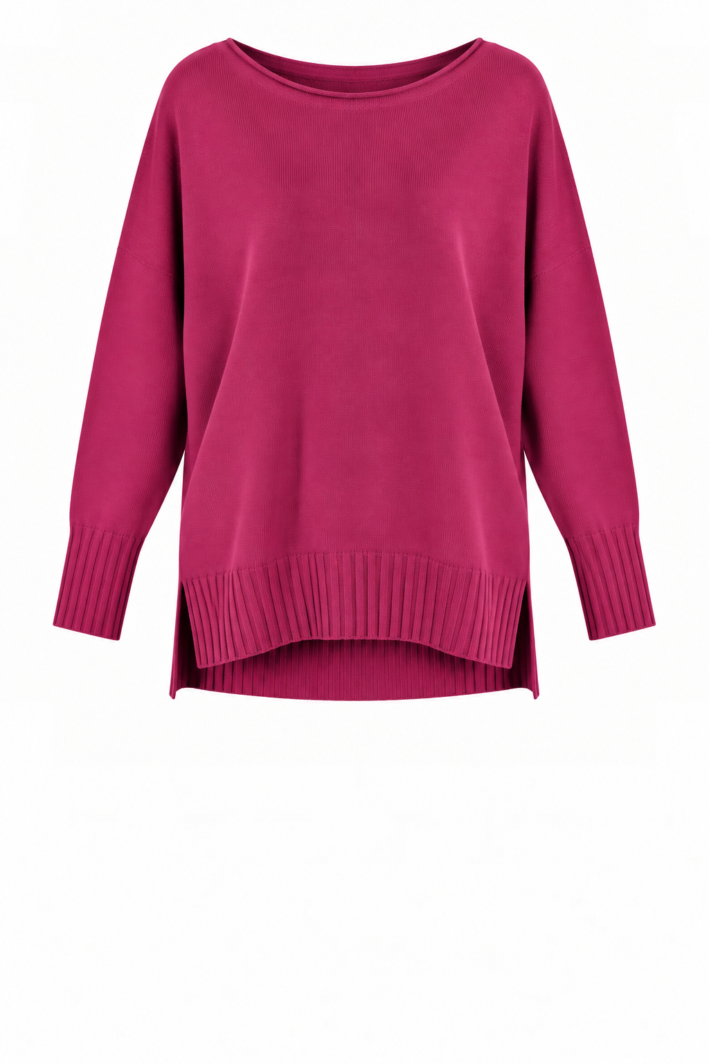 MARLEY ROUND NECK OVERSIZED KNIT JUMPER